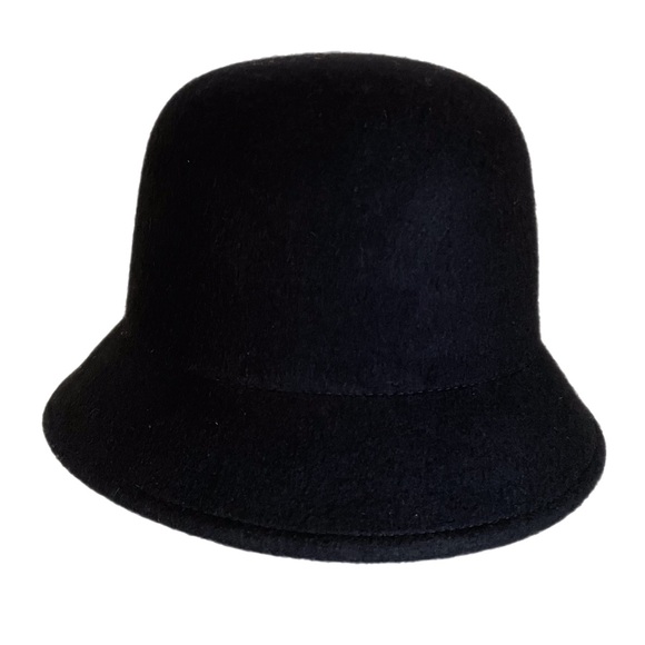 NWT A New Day Women’s Black Wool Bucket Hat - Picture 3 of 6